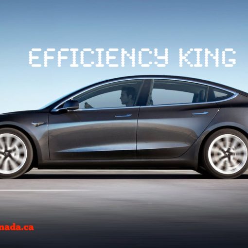 Model 3 efficiency