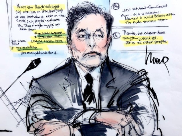 Musk defamation testimony