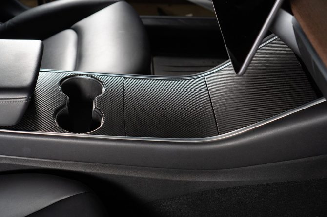 Nikola Pro center console wrap