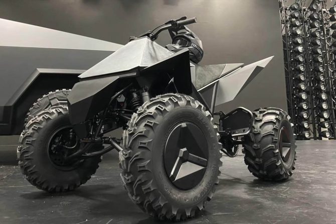 Tesla Cyberquad ATV