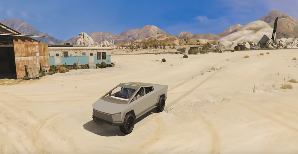 How to get the Tesla Cybertruck in Grand Theft Auto V - Drive Tesla