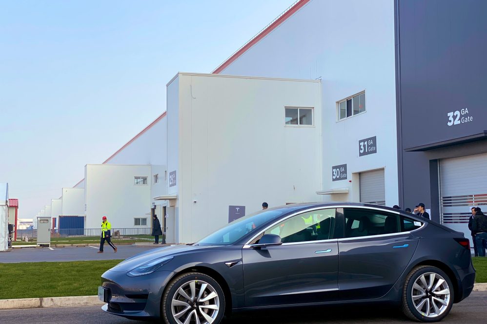 Tesla Model 3 China ceremony 2