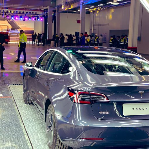 Tesla Model 3 China ceremony