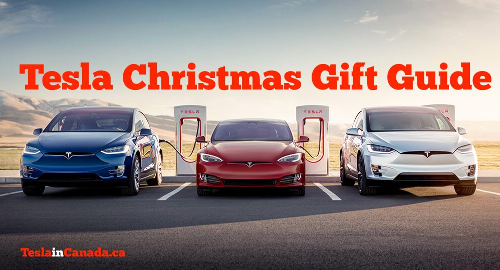 Tesla in Canada Christmas Gift Guide 2019