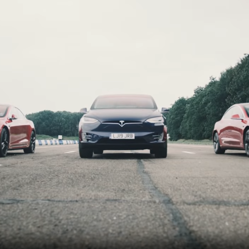 All Tesla drag race