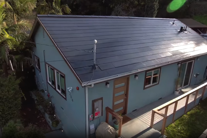 Austin Flack Tesla Solar Glass roof