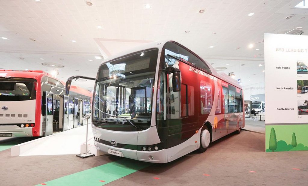 BYD electric bus