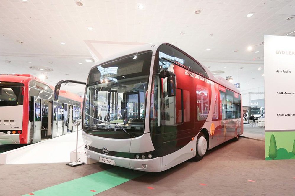 BYD electric bus