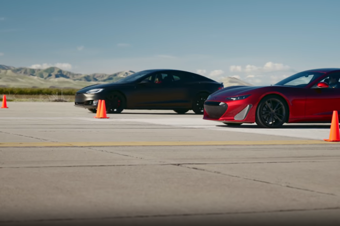 Drako GTE vs Tesla Model S