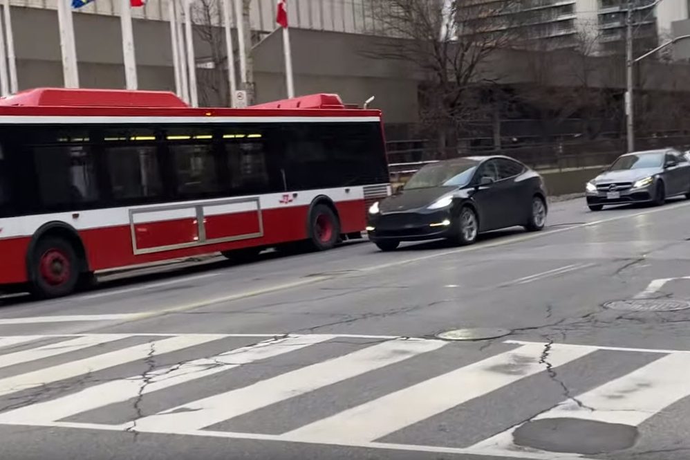 Model Y downtown Toronto