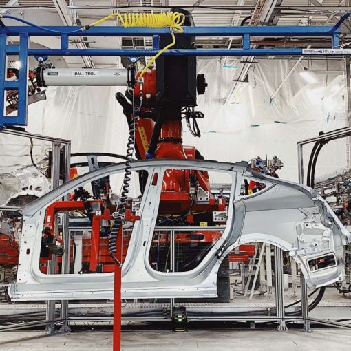 Model Y production line