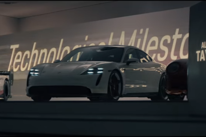 Porsche Super Bowl LIV commercial