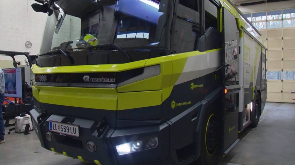 Rosenbaur firetruck EV