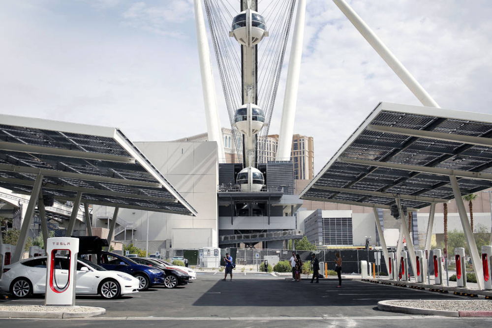 Tesla Supercharger Las Vegas