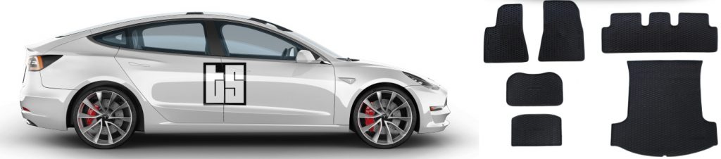TeslaShop floor mat bundle