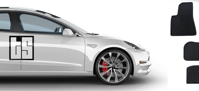TeslaShop floor mat bundle