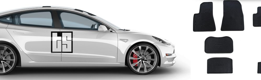 TeslaShop floor mat bundle