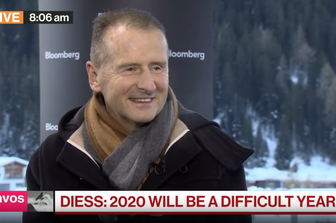 VW CEO Herbert Diess