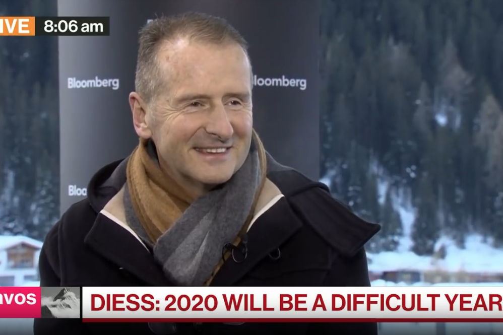 VW CEO Herbert Diess