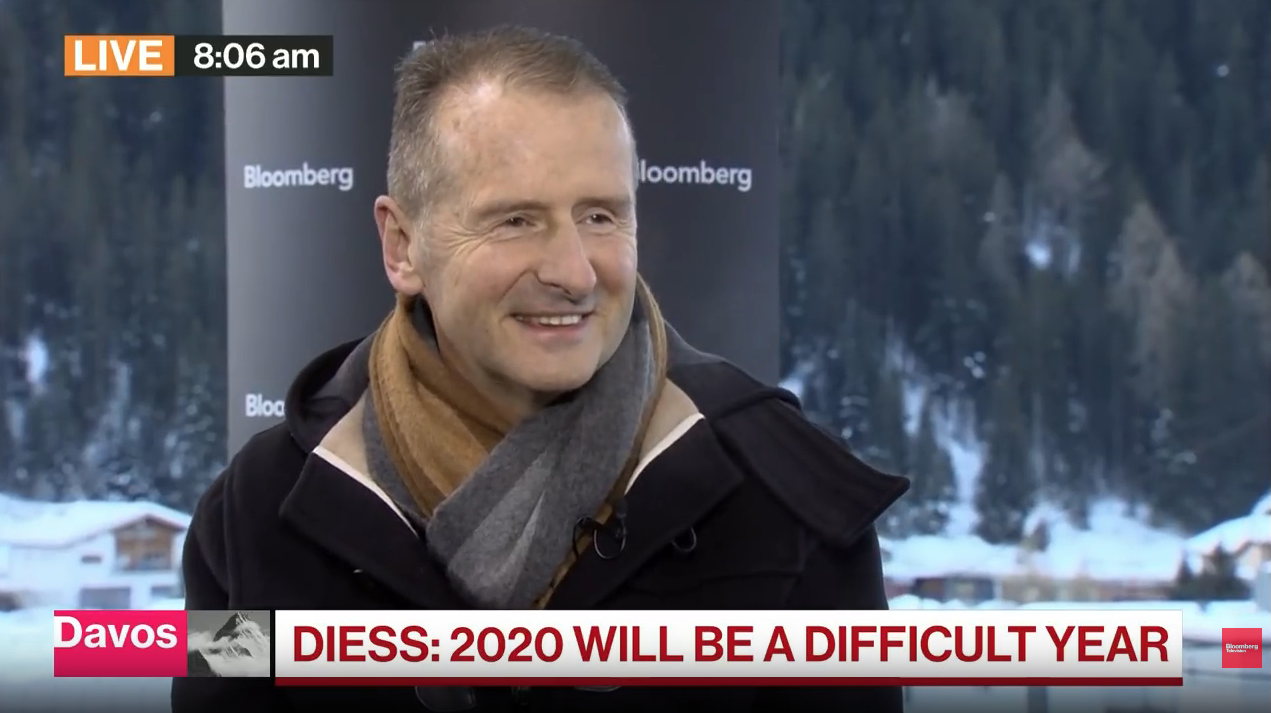 VW CEO Herbert Diess VW CEO Herbert Diess