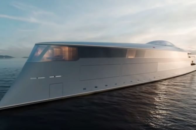 Aqua Hydrogen Yacht