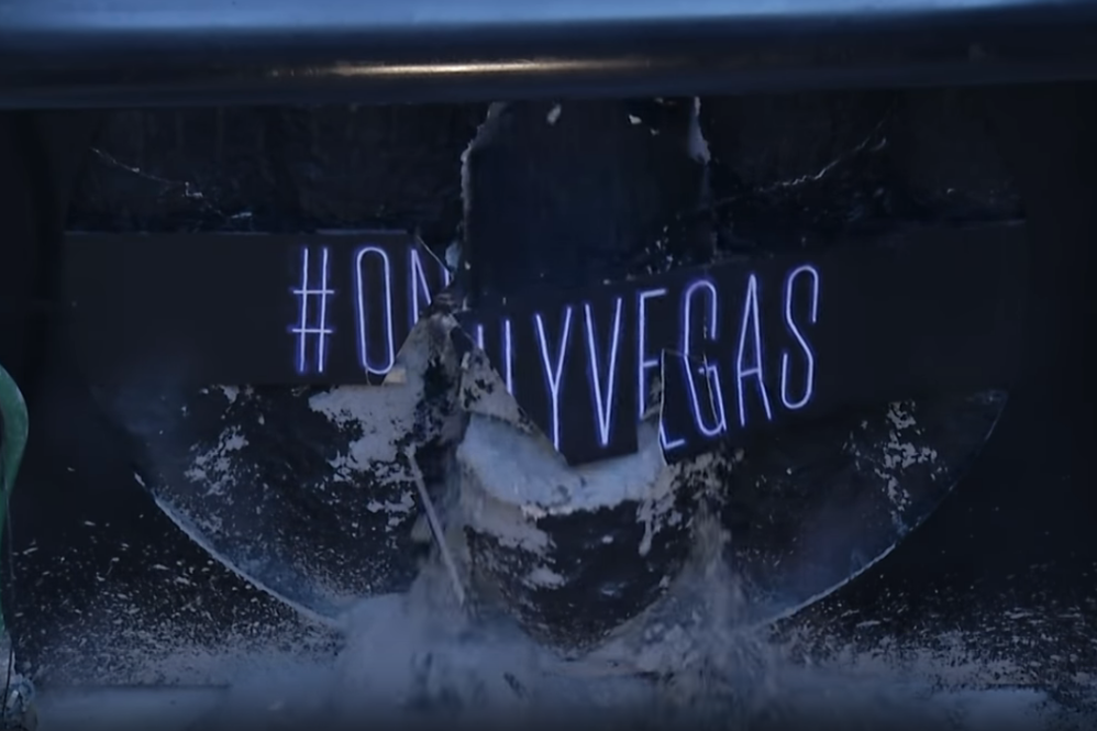 Boring Tunnel complete Las Vegas