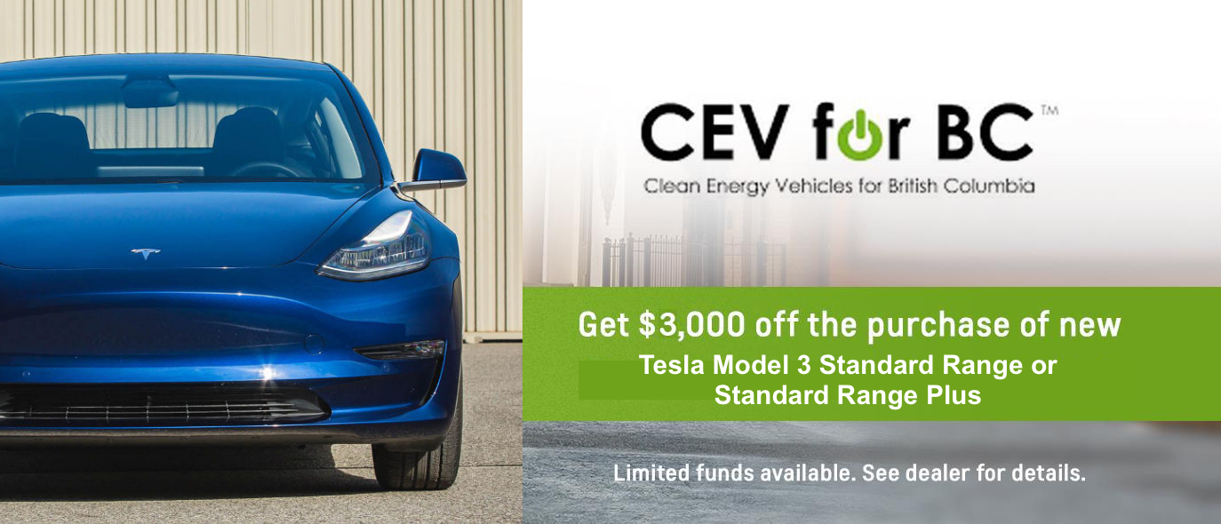 British Columbia EV Rebate Fund Nearly Out Of Money Drive Tesla