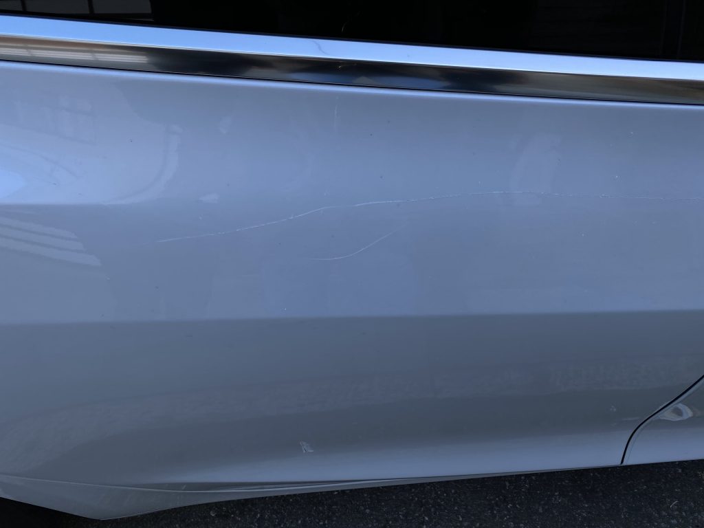 Latest Sentry Mode video of vandal keying a Tesla Model 3 - Drive Tesla