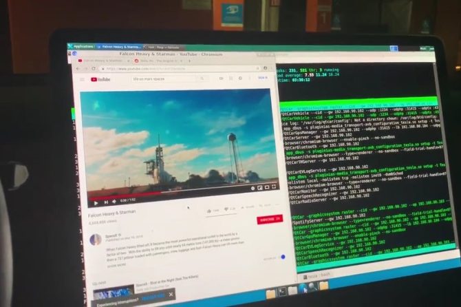 Rooted Tesla Model 3