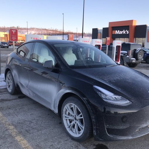 Telsa Model Y Sudbury Superchargers