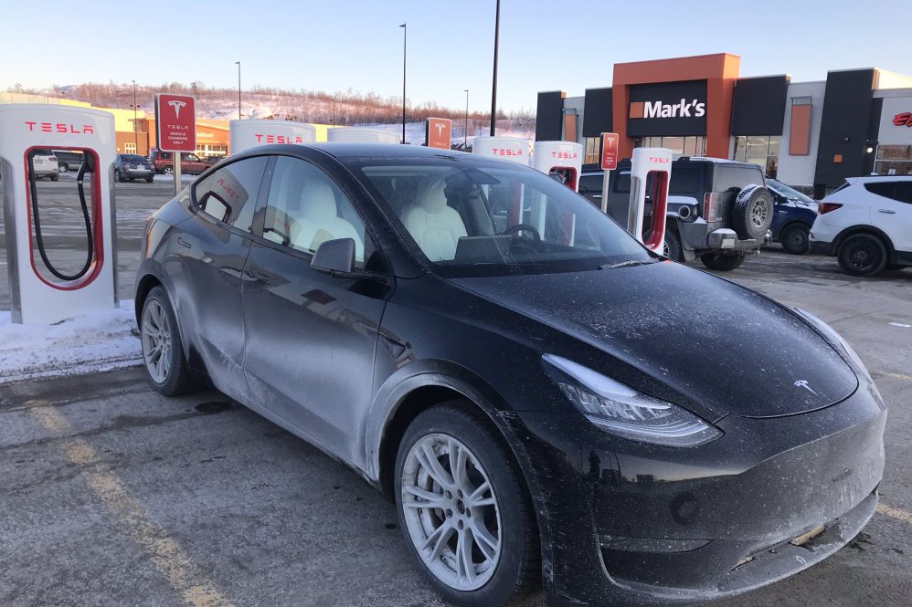 Telsa Model Y Sudbury Superchargers