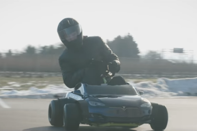 Teskart austiwawa Model S Radio Flyer