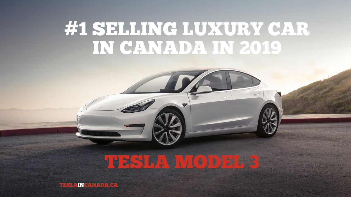 Tesla-Model-3 top selling car in Canada