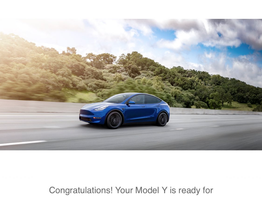Tesla Model Y deliveries