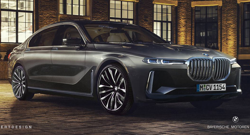 2022 bmw 7 series rendering