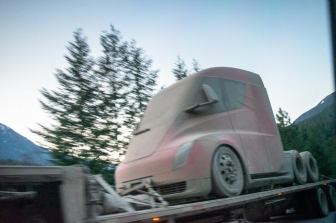 Dirty Tesla Semi