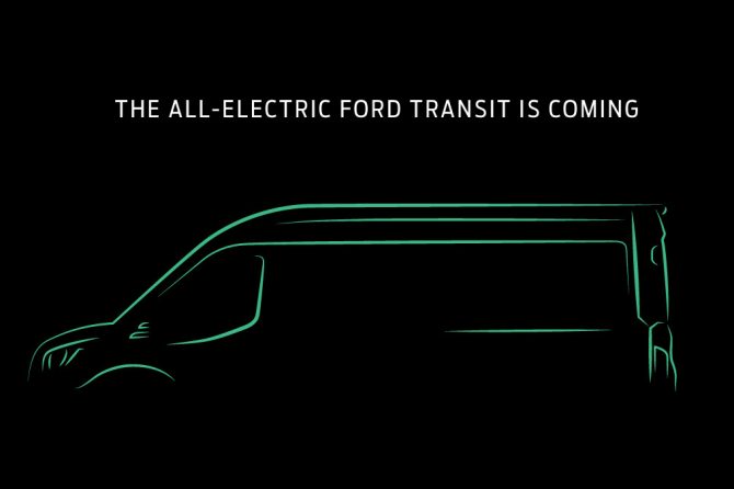Electric Ford Transit
