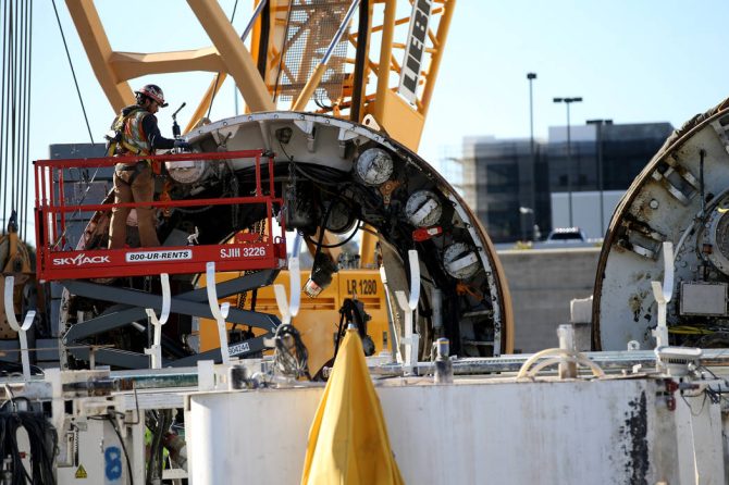 Las Vegas Boring Tunnel machine
