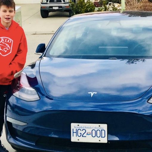 Owen Clark Tesla Model 3