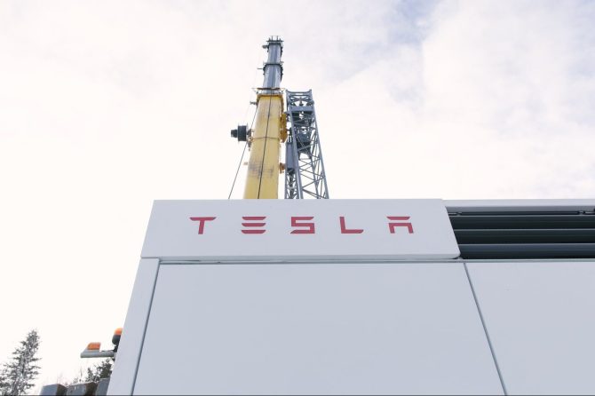 Saint John Energy Tesla Battery Pack