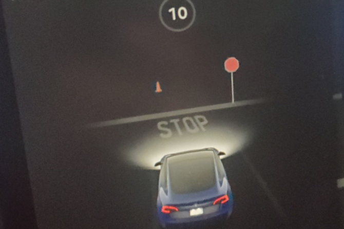 Tesla FSD visualizations