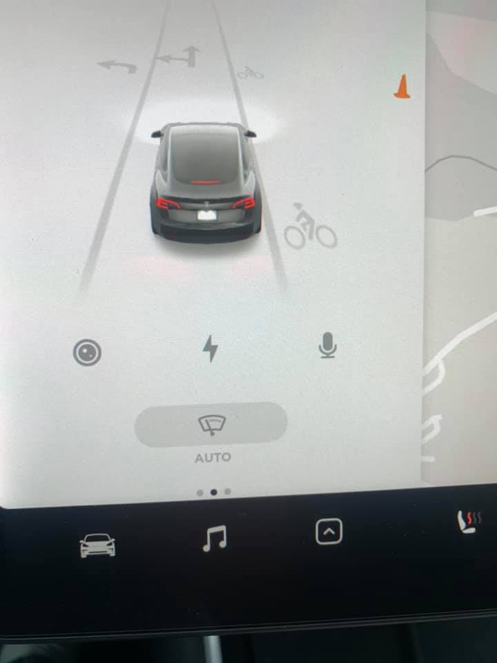 Tesla FSD visualizations Canada 2