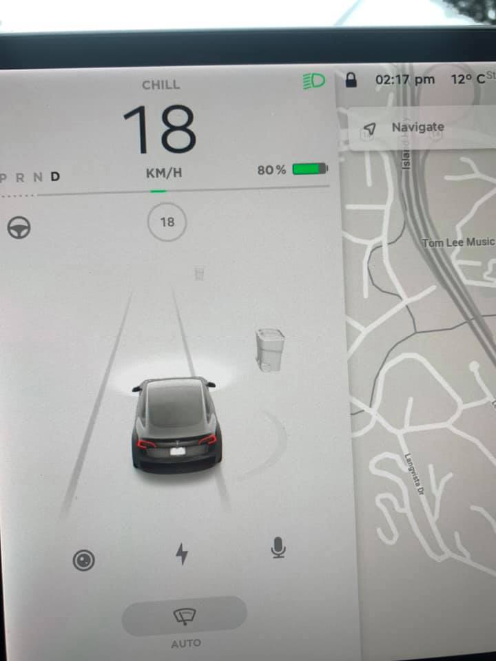 Tesla FSD visualizations Canada 2