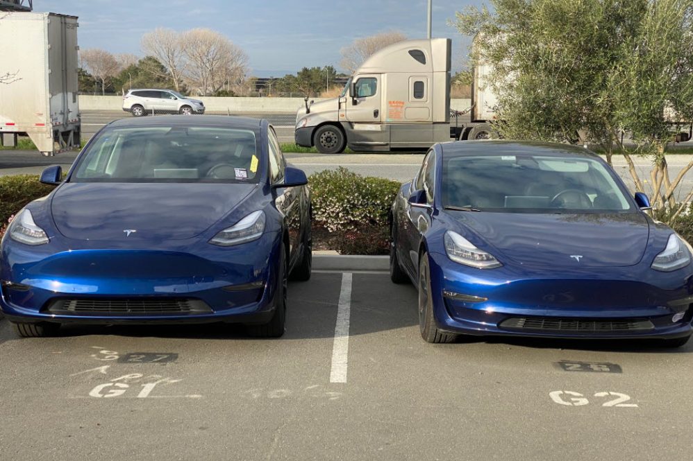 Tesla Model Y and Model 3