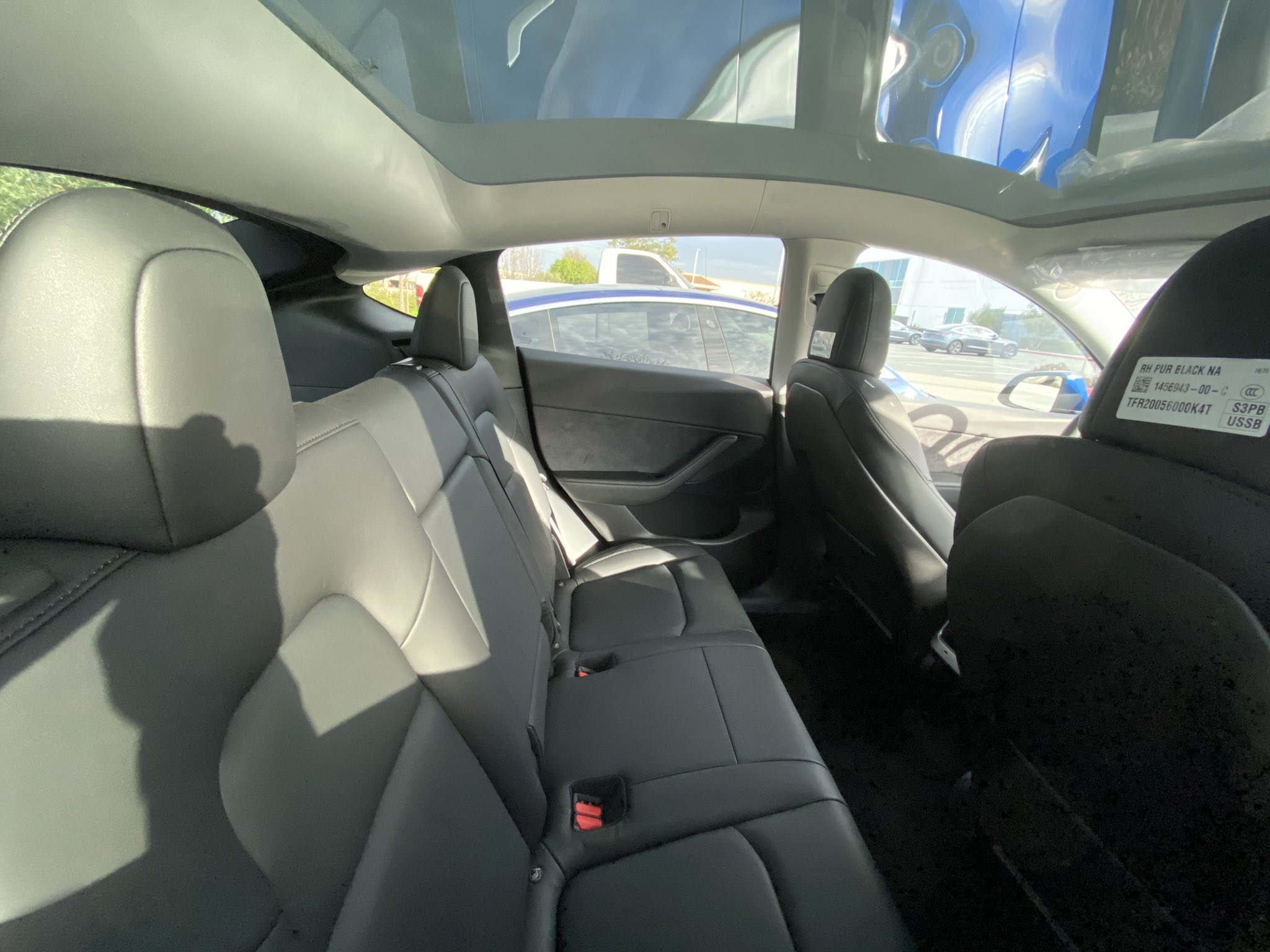 Tesla Model Y interior