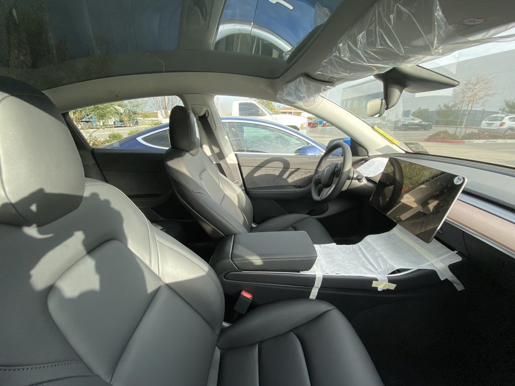 Up close look at the new Tesla Model Y interior Drive Tesla