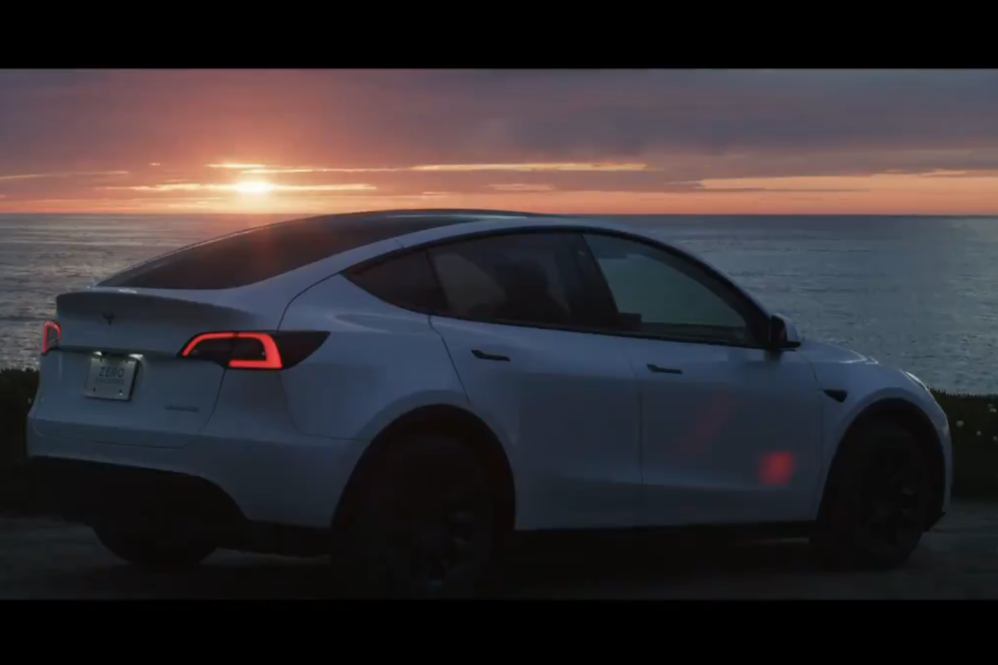 Tesla Model Y promo video