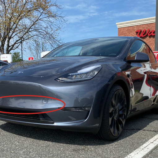Tesla Model Y radar heater