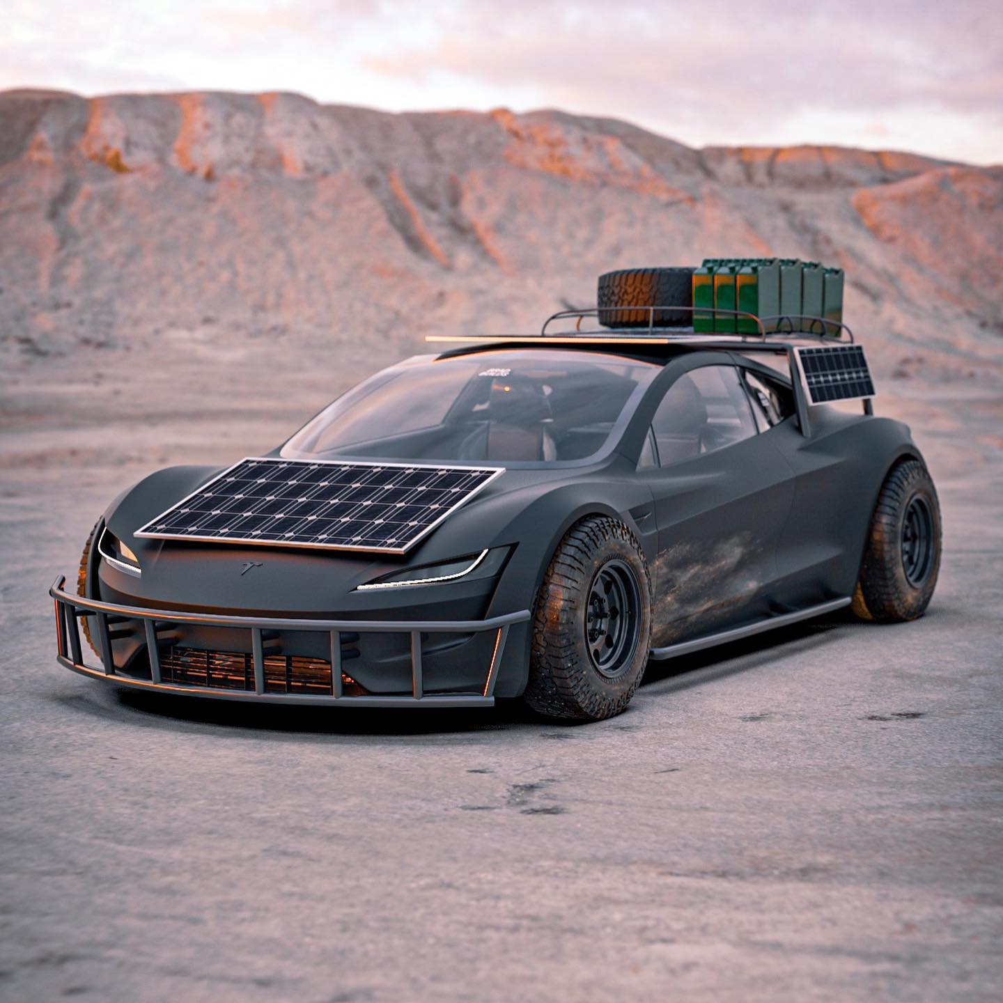 Tesla Roadster apocalypse