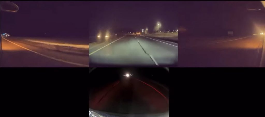 Teslacam Autopilot avoids head on accident